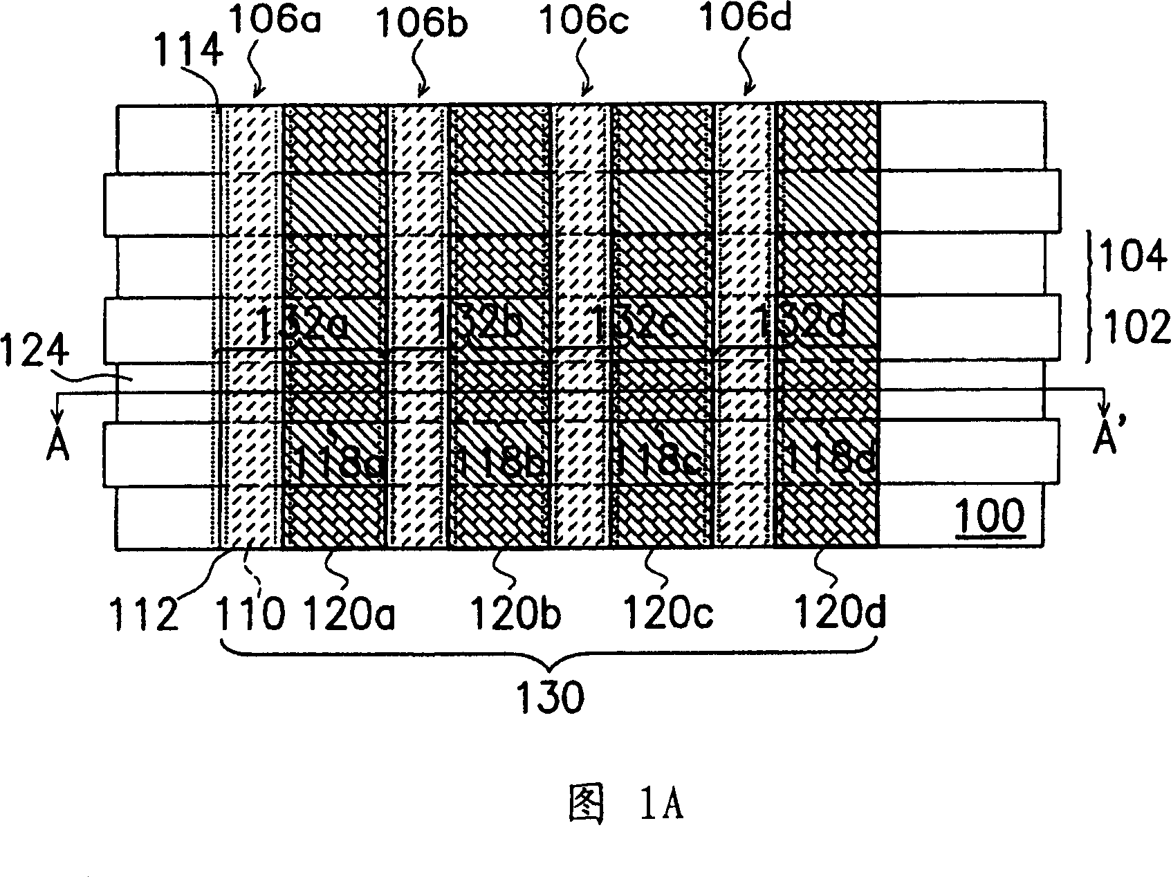 Flash memory unit, flash memory unit array and mfg. method thereof