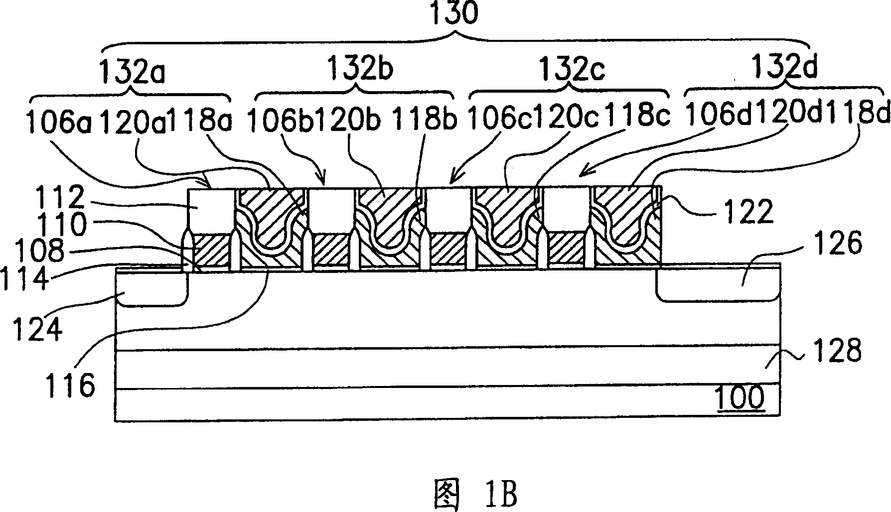 Flash memory unit, flash memory unit array and mfg. method thereof