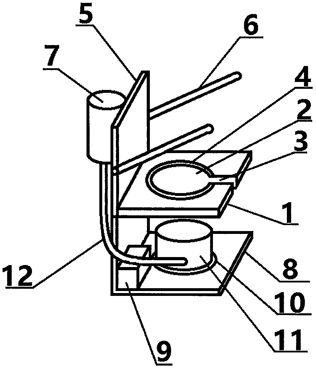 Sitting type vaginal washing care device