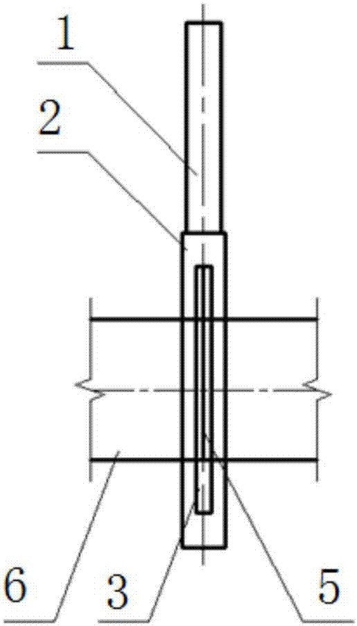 Dust-collecting pole plate fixing structure, anode system and flexible wet electrostatic dust remover