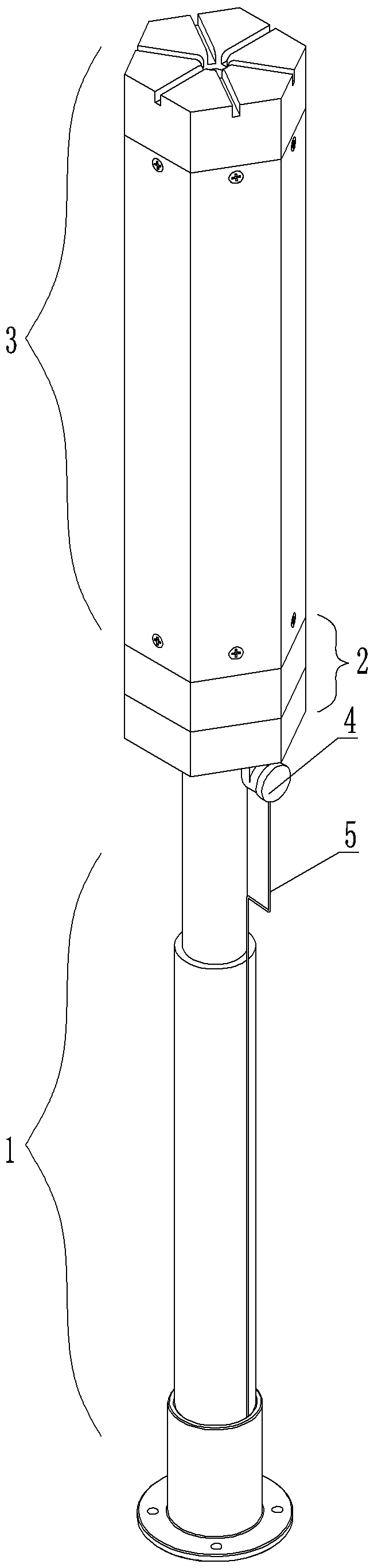 Follow-up lifting device with warm air and multi-point lifting-type warm air operation bed