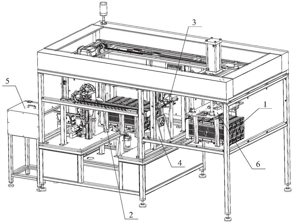 A fully automatic battery module locking device