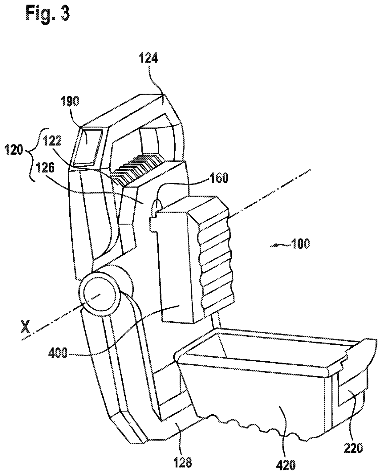 Handheld light-emitting device, in particular a work light