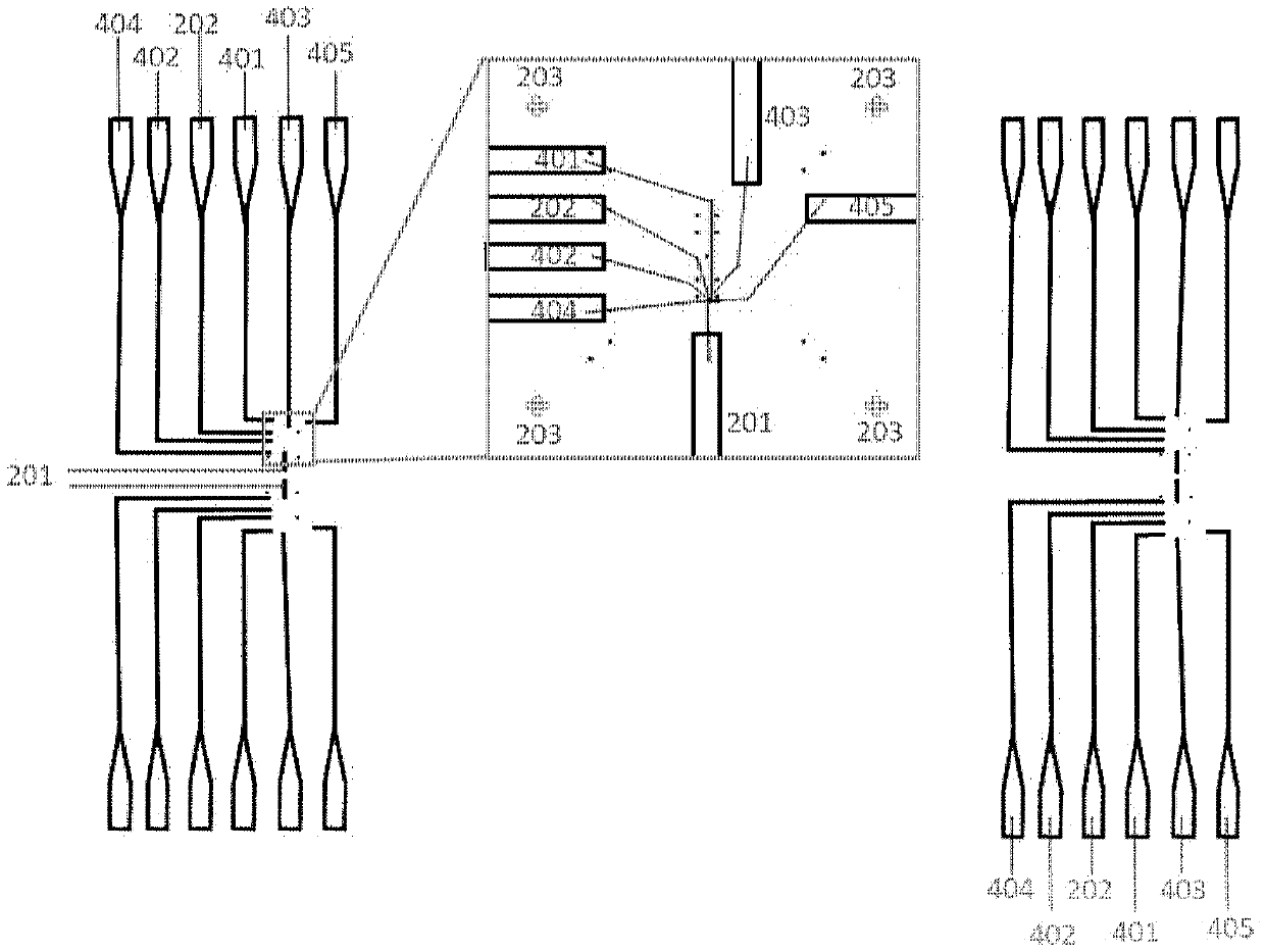 Device for coupling microwave resonance cavity with self-organization germanium-silicon nanowire quantum dots