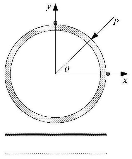 A method and device for casing strain monitoring based on axially arranged optical fibers