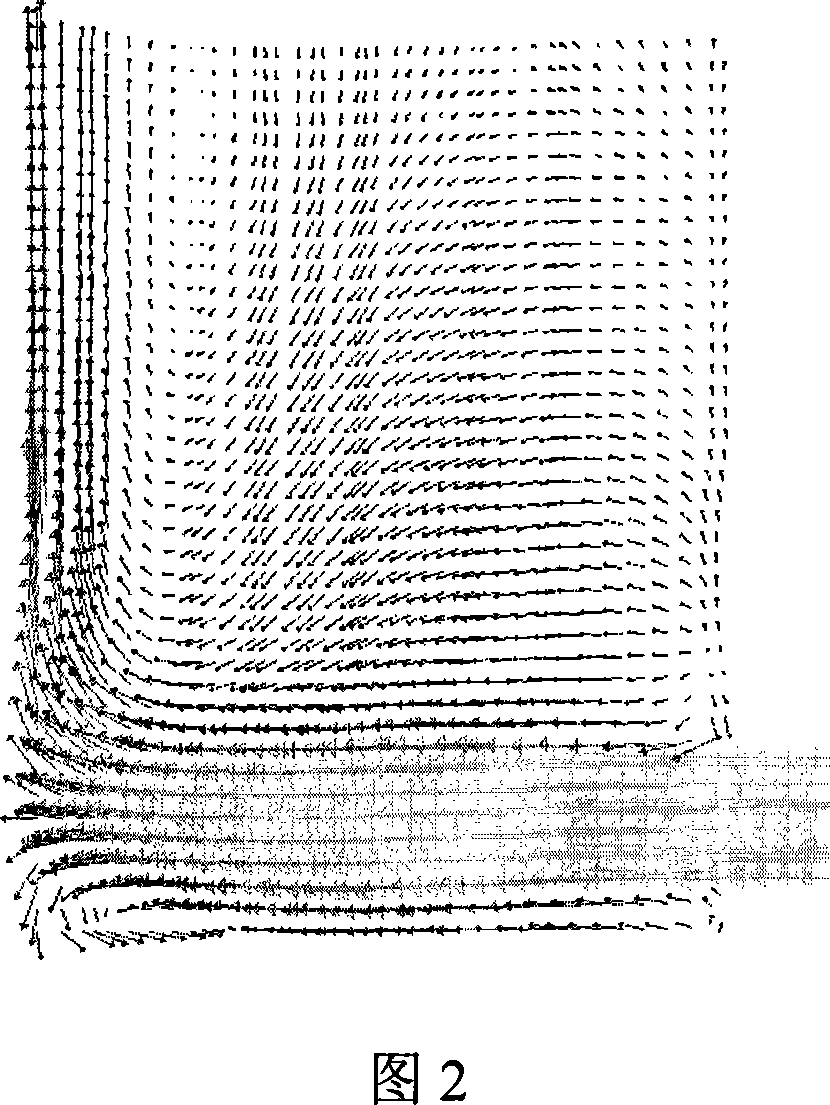 Bilateral opposite flushing inlet wet ammonia method for flue gas desulfurizing technology and device thereof