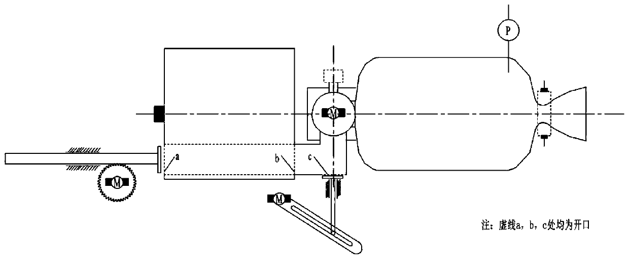 Refilling gas storage type solid propellant power device