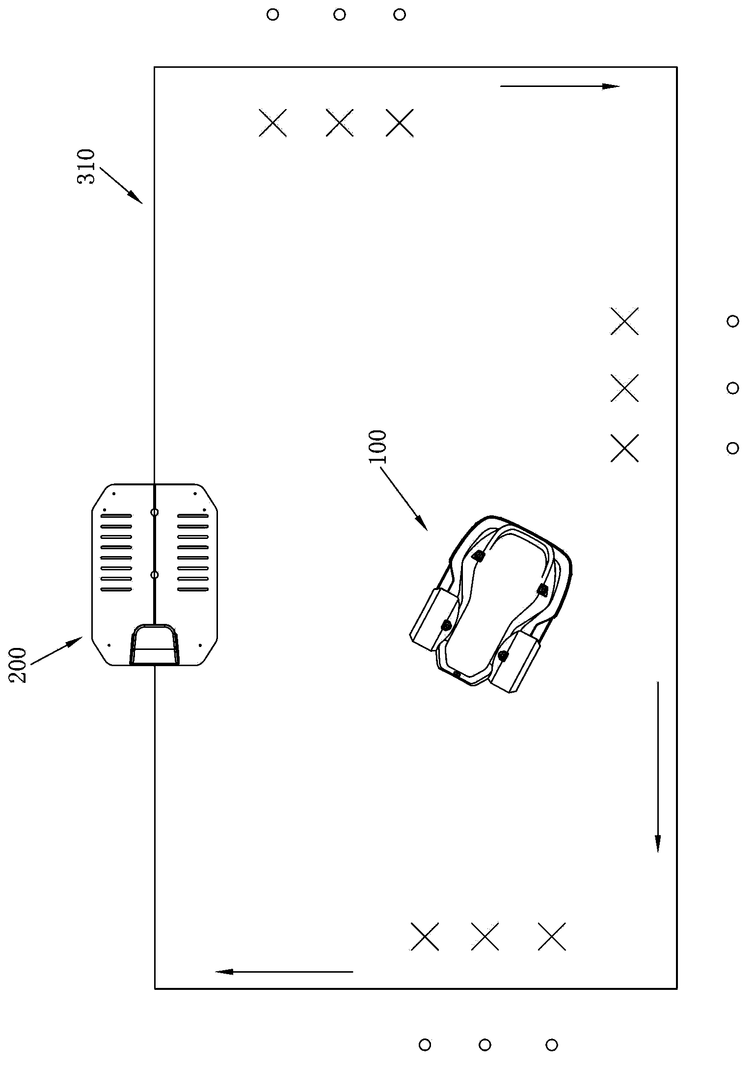 Automatic mowing system