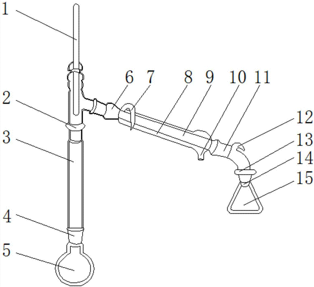 Special rectifying tower for pure preparation of pivaloyl chloride