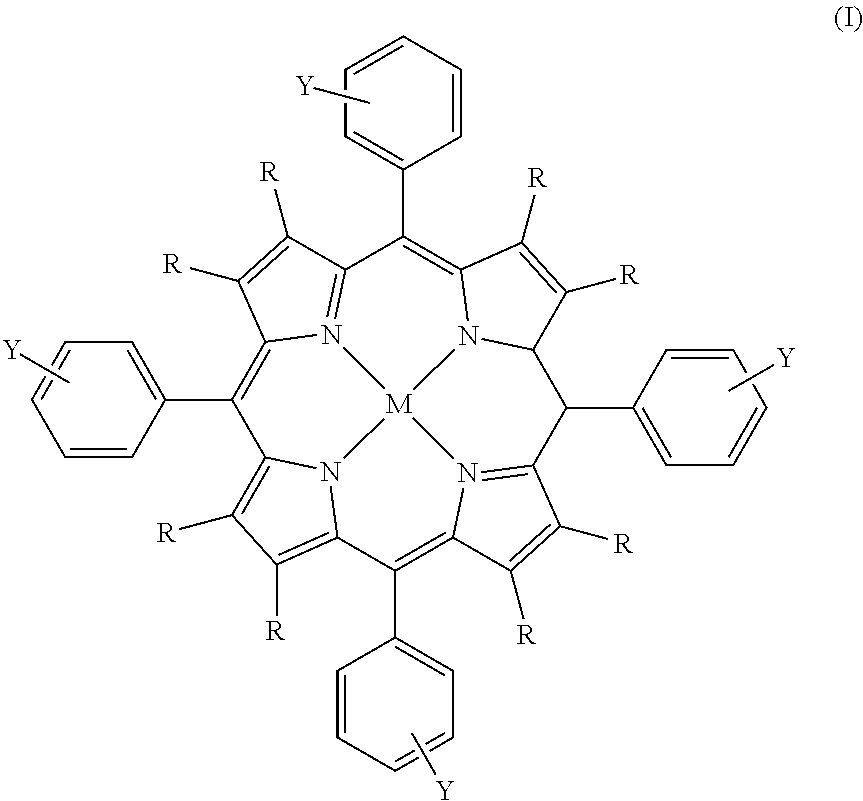 Process for the preparation of a boron-substituted porphyrin