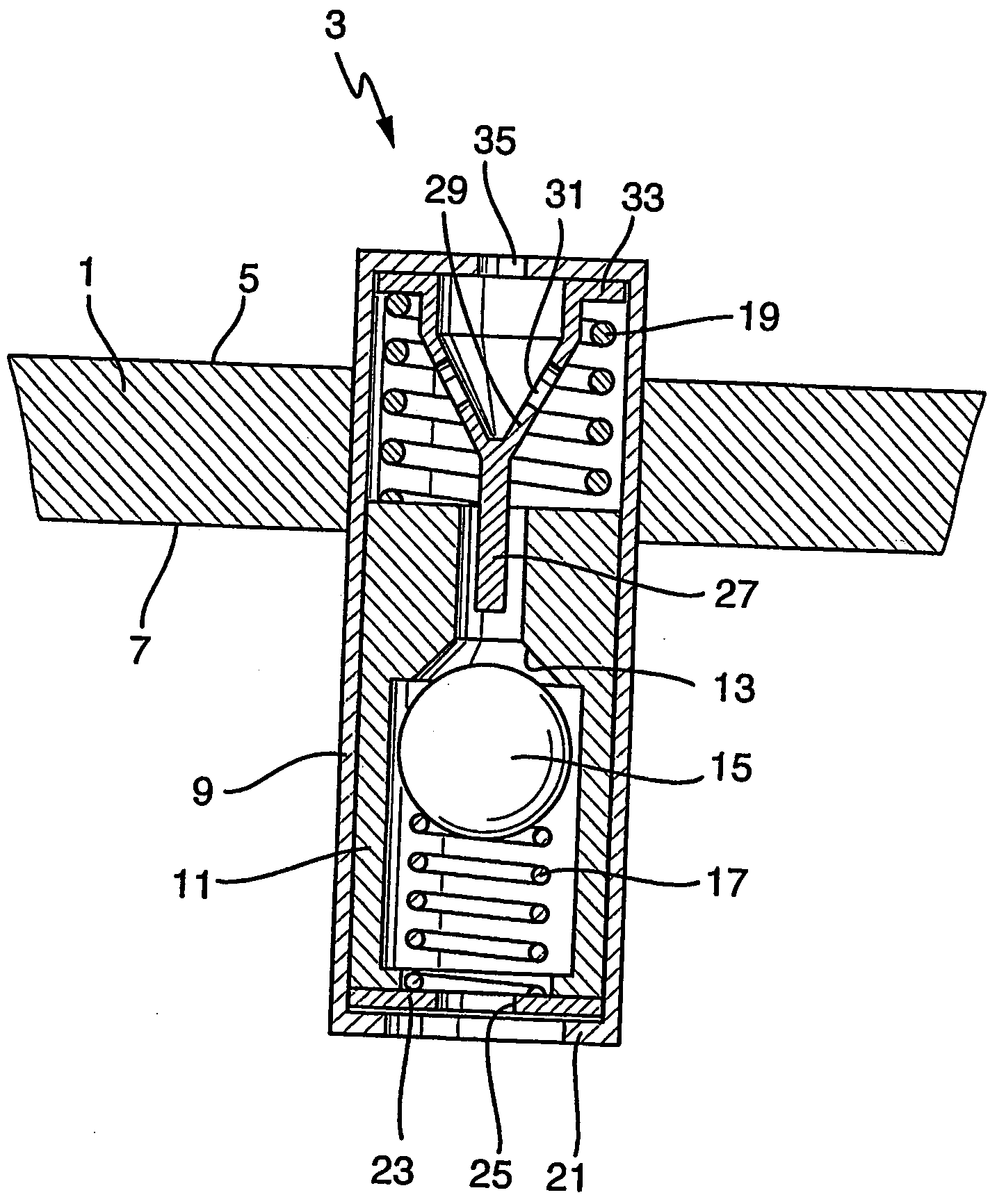 Hydraulic power steering system with charging valve and air cushion in the tank