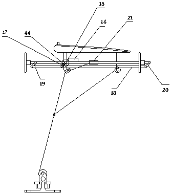 Wing-type high-altitude wind and solar power generation device