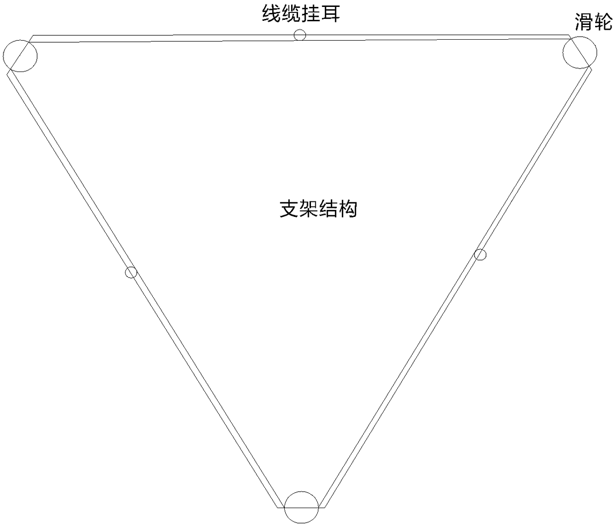 Deep horizontal displacement measuring device