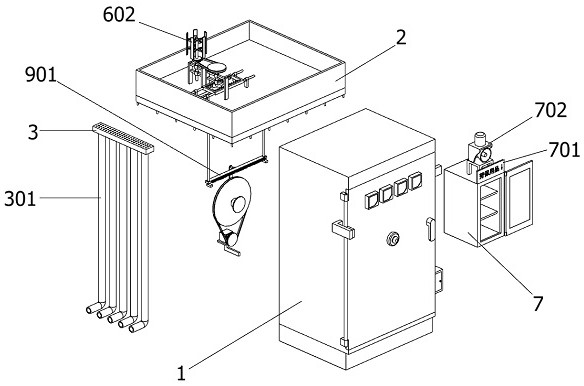 High-voltage power distribution cabinet with good heat dissipation performance