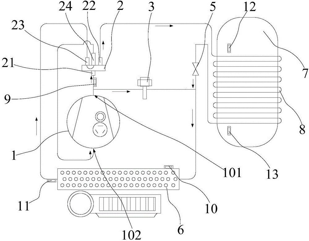 Water heater and control method thereof