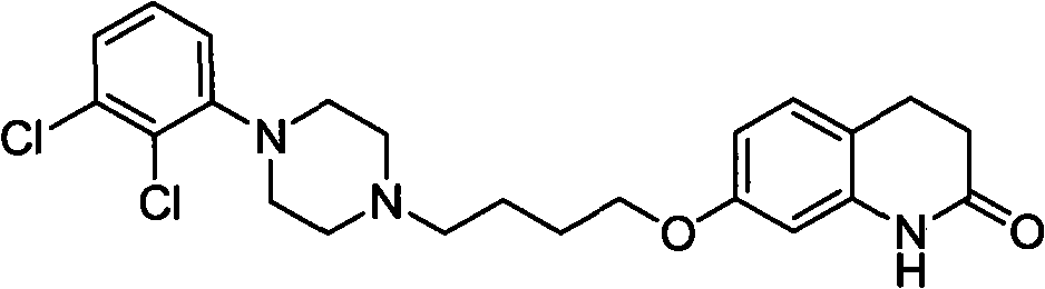 Novel preparation method and intermediate for aripiprazole