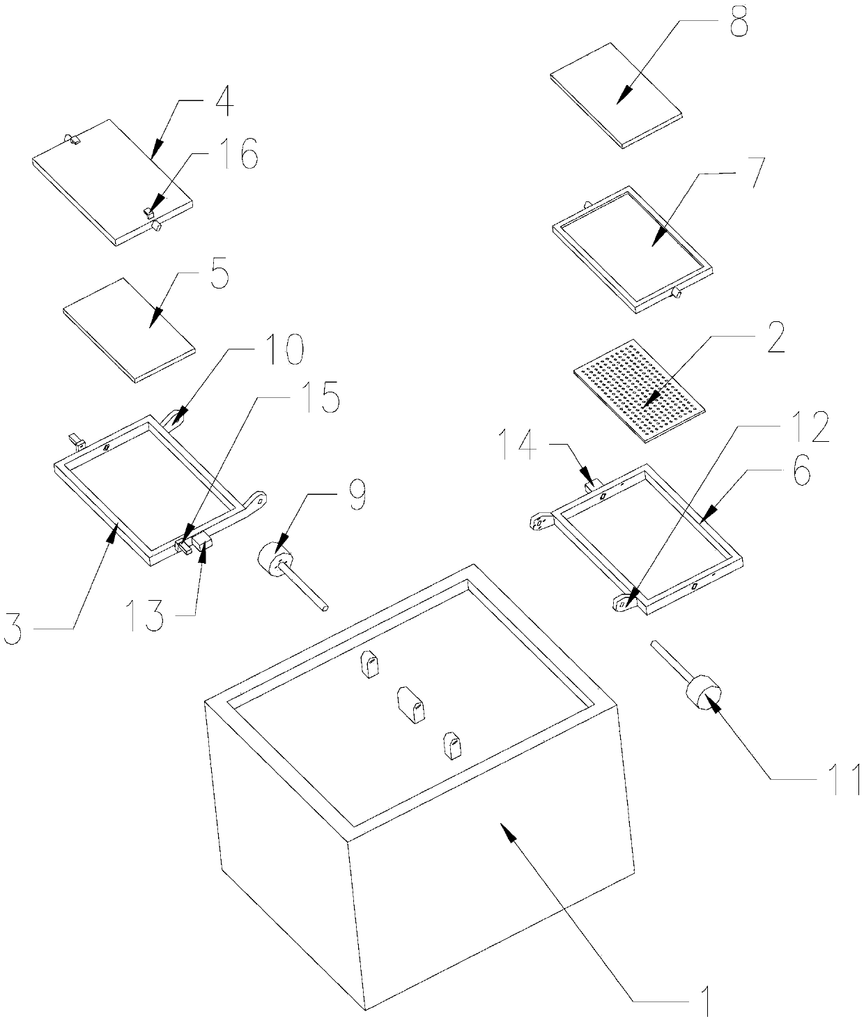 Automatic turnover device of magnetic steel product and turnover method thereof