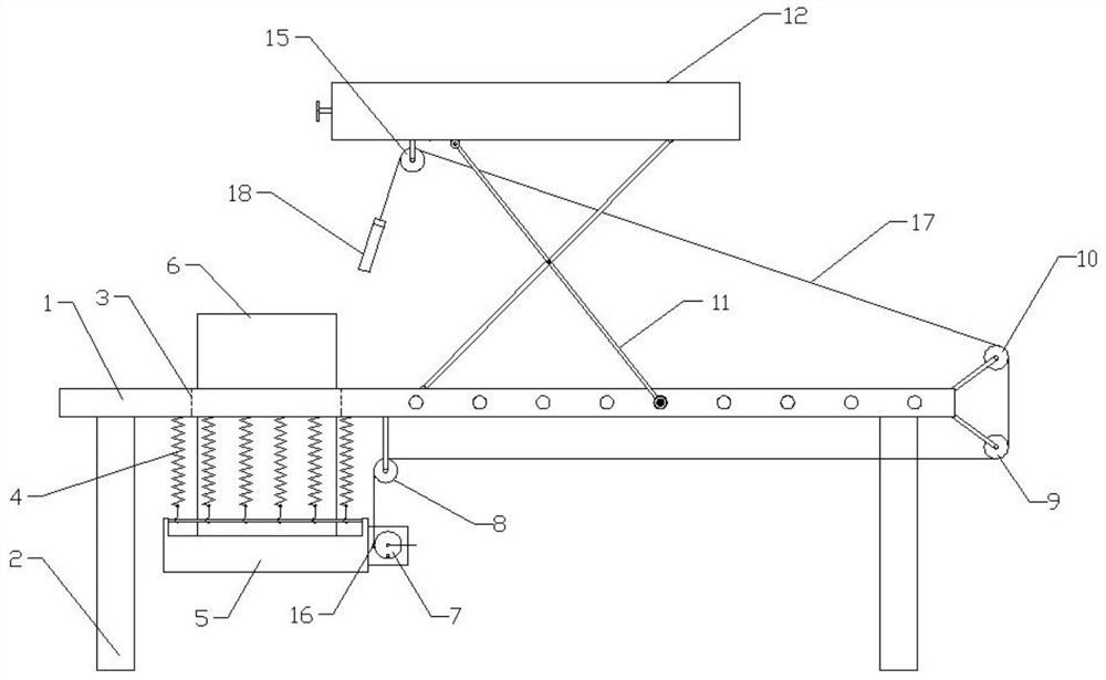 An orthopedic nursing traction frame