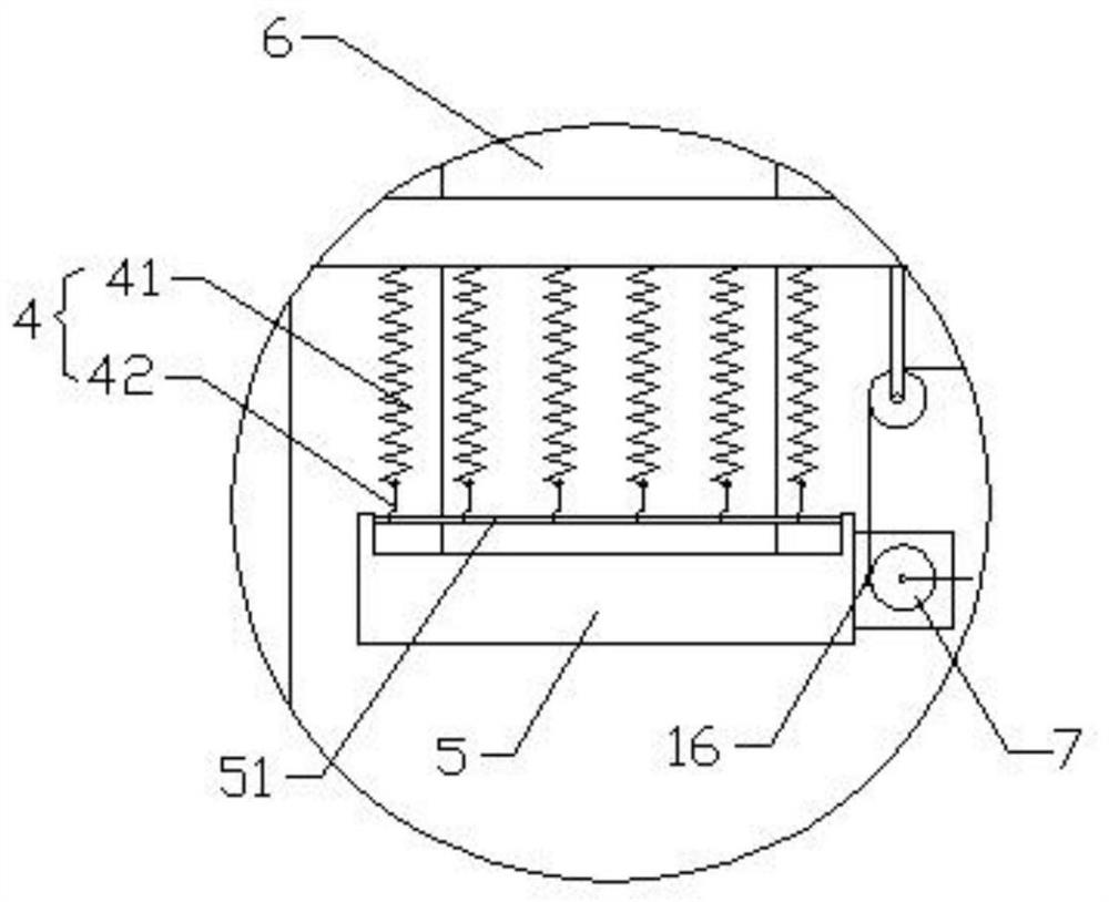 An orthopedic nursing traction frame