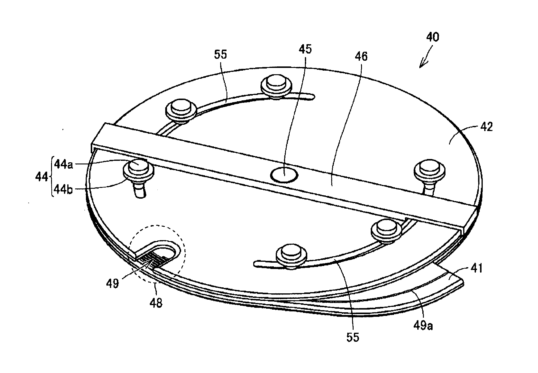 Fiber holder and fiber laser apparatus