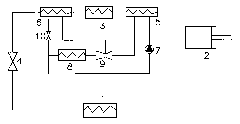 Device and method for combined ejection refrigeration and vapor compression refrigeration cycle