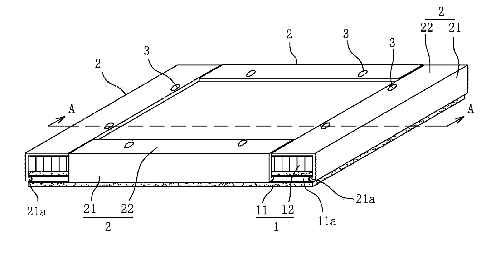 Falling-prevention ultra thin stone composite board