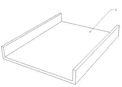 Hollow combined filling wall and construction method thereof