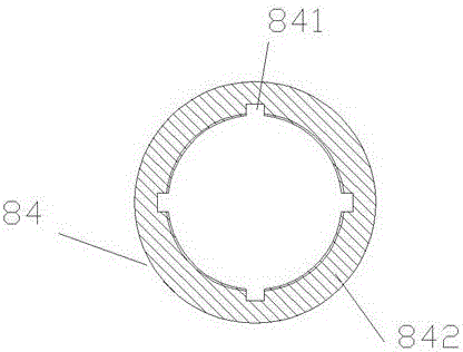 Edge trimming device for garden road with adjustable processing height and method of using the same