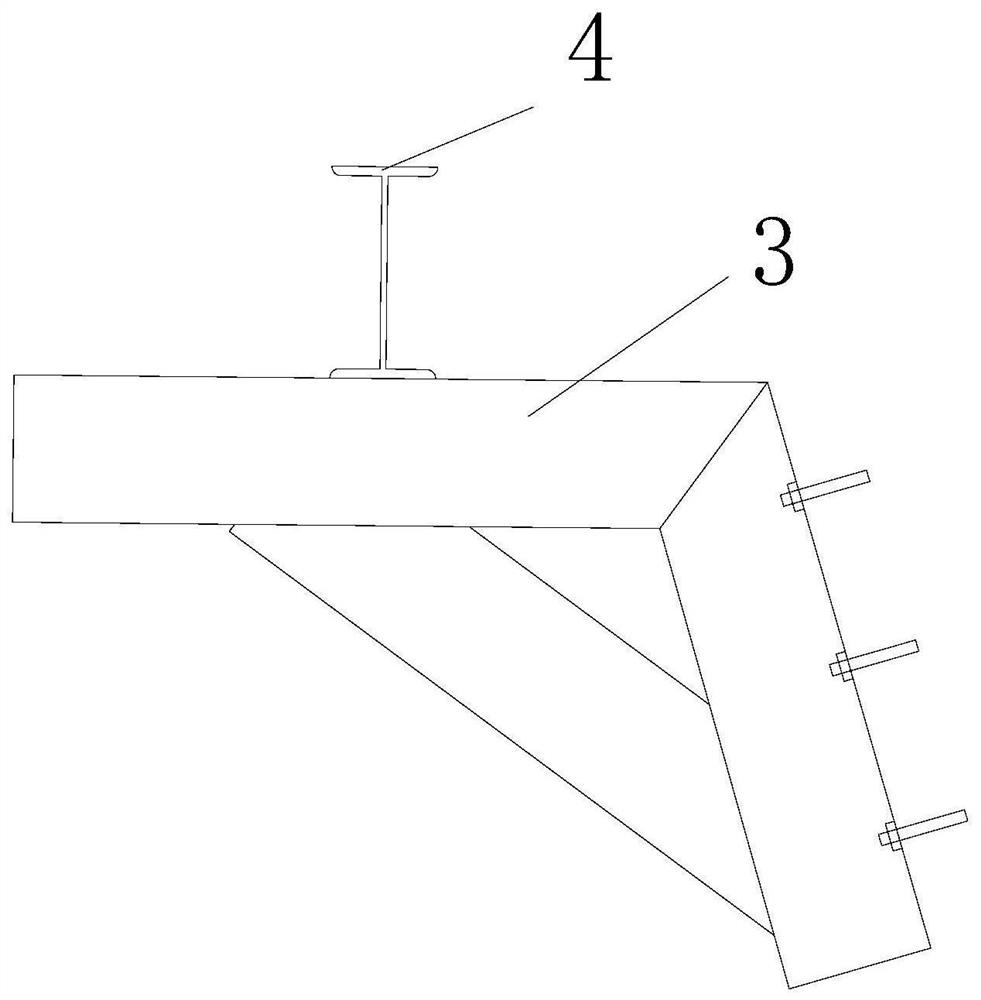 A fast-assembled tunnel ventilation partition structure