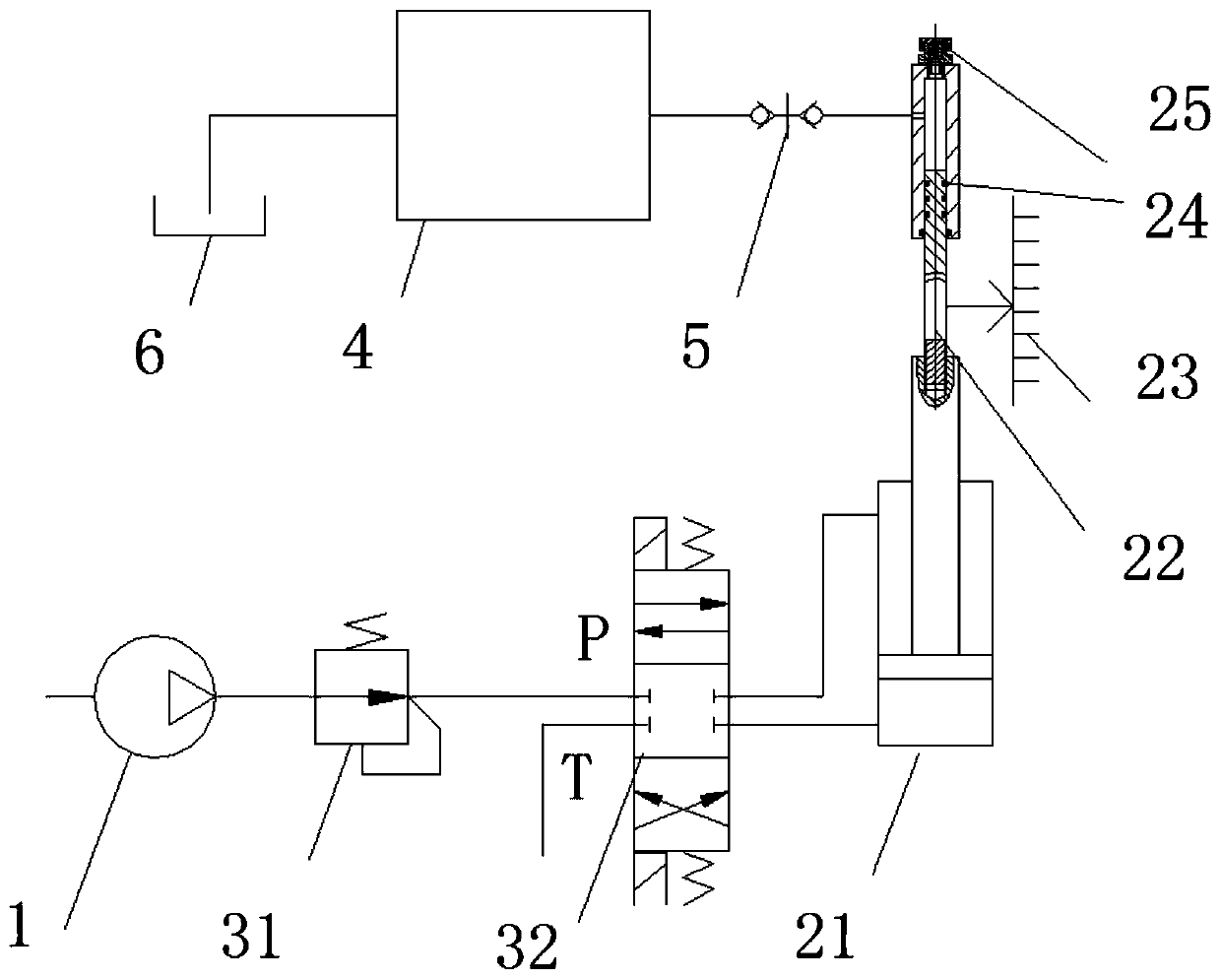 Leakage testing device and leakage testing method