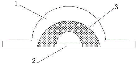 Lamp with high lighting effect at low color temperature