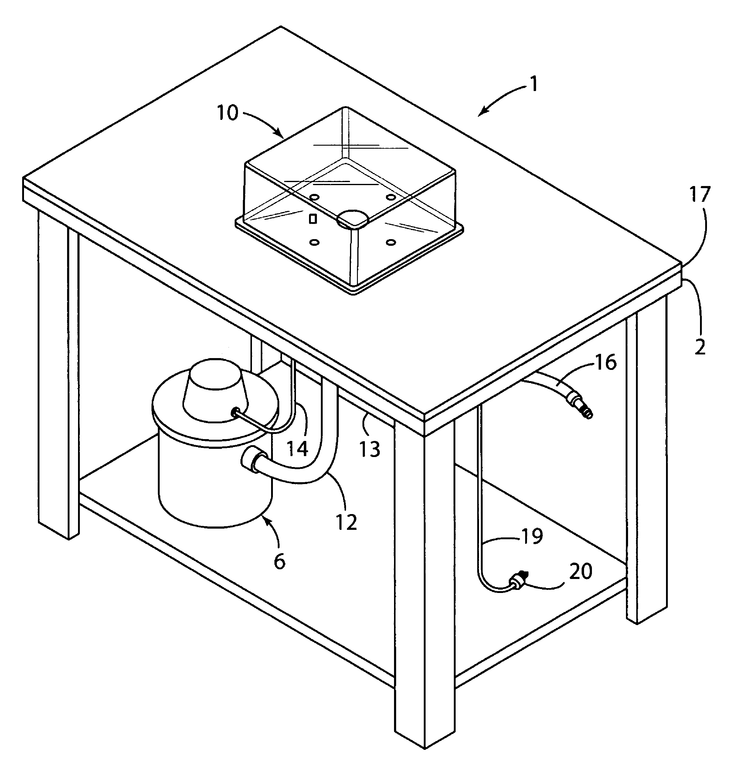 Container cleaning machine