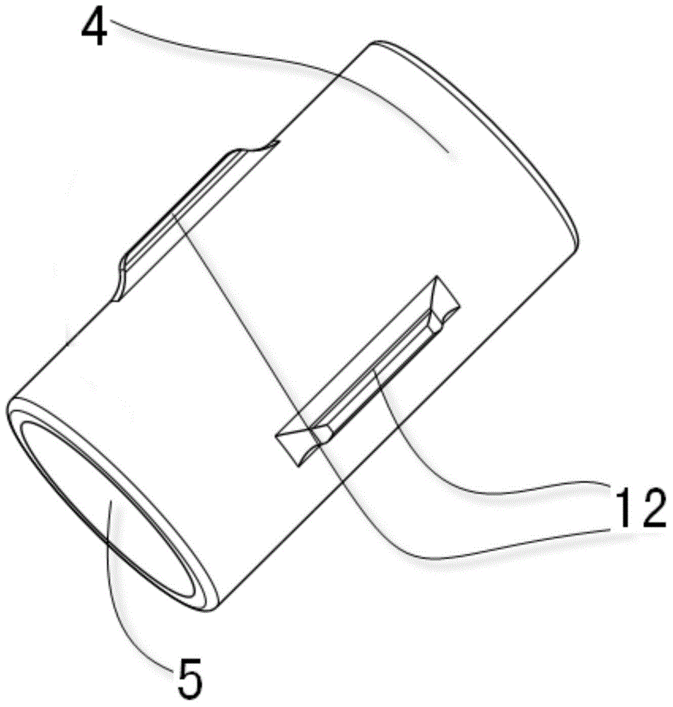 Automobile engine camshaft phase modulator oil channel separation device