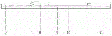 Tilmicosin phosphate immune colloidal gold detection card and preparation method thereof