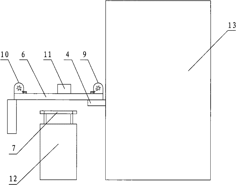 Semiautomatic tube-tops die-pressing device