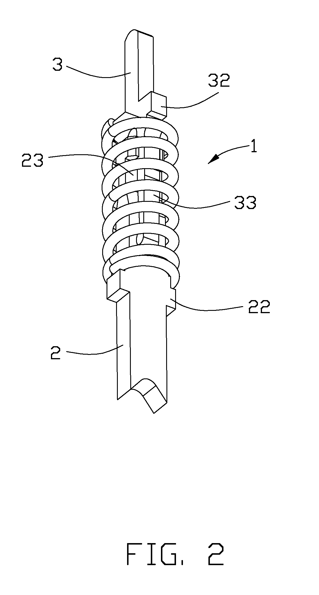 Contact for electrical connector