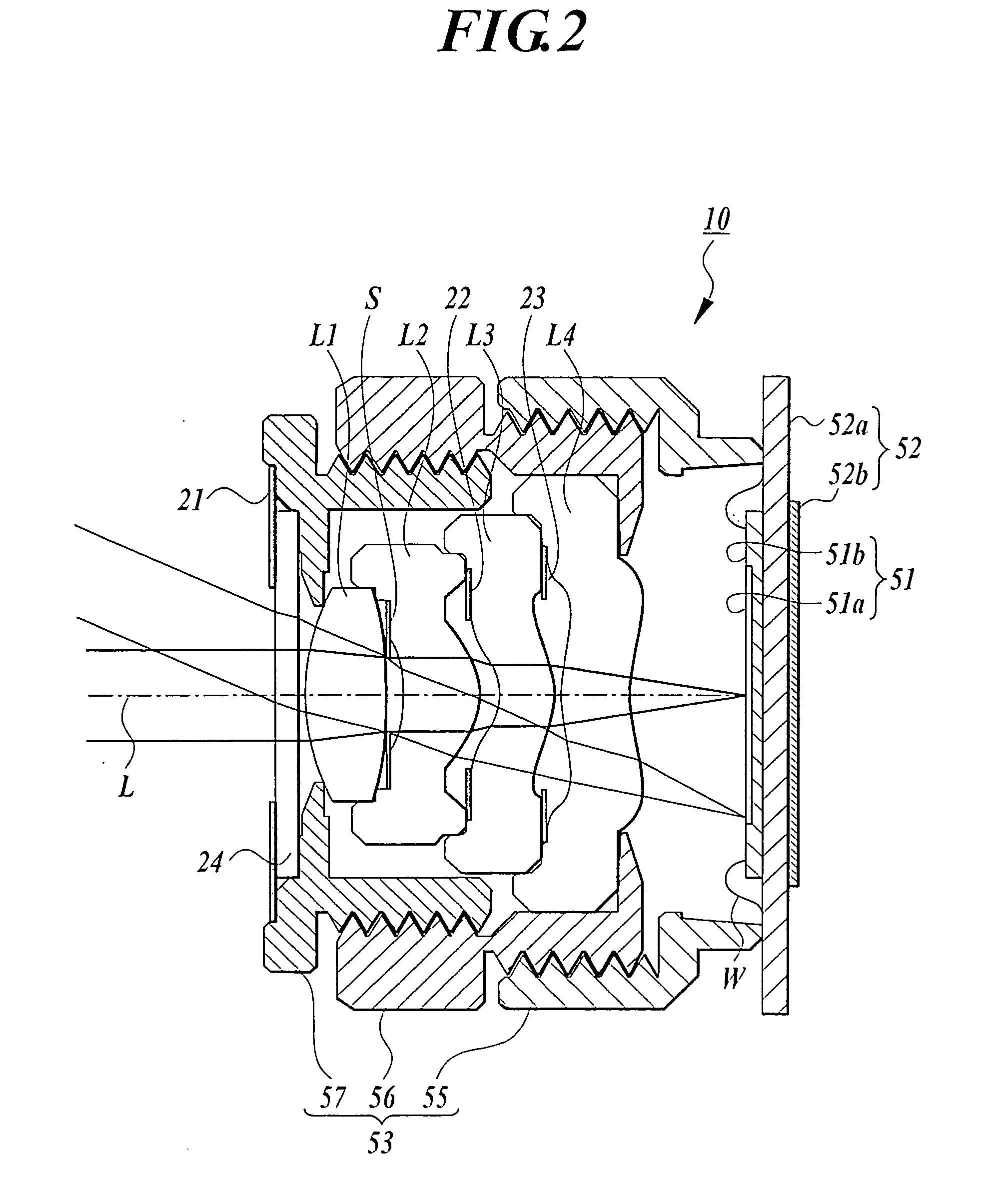 Image pickup lens, image pickup unit and portable terminal