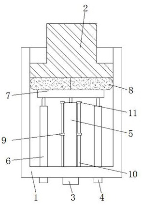 Pressing force adjusting assembly of plunger type hydraulic element