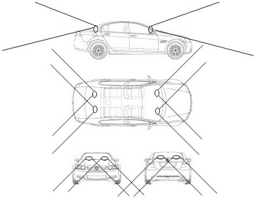 Automatic parking system and method based on stereoscopic vision localization and mapping