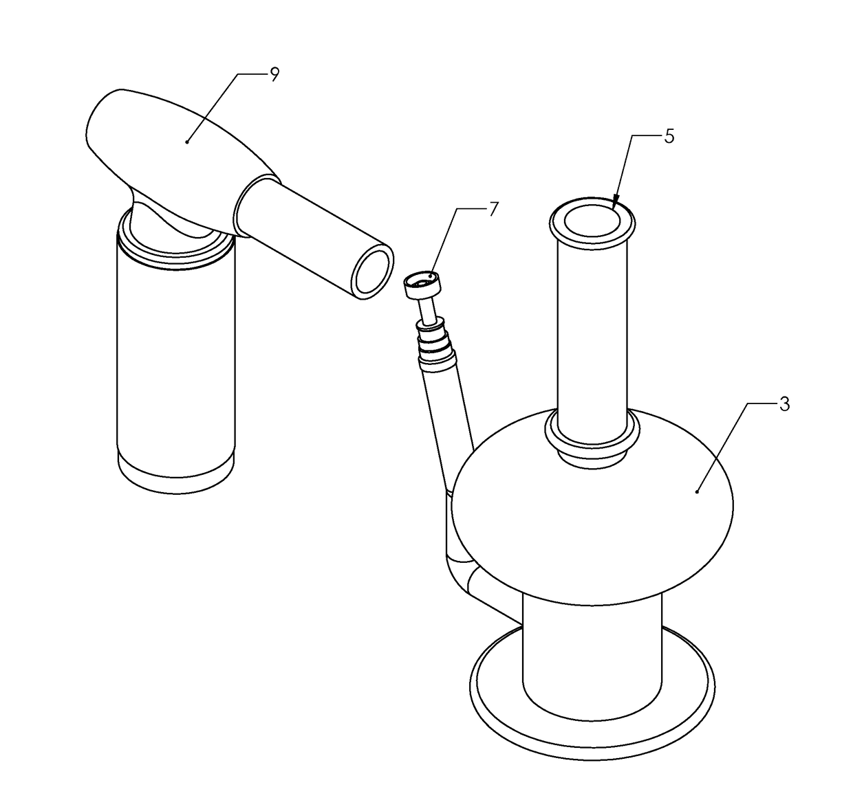 Vaporizer With Electronically Heated Nail