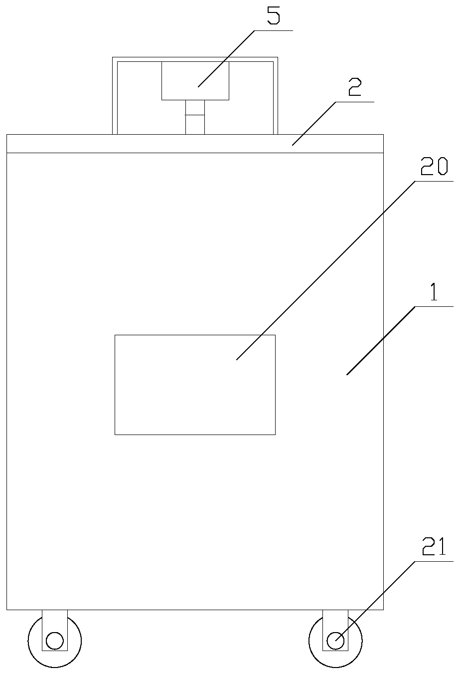 Stirring device with good heat preservation effect for producing hydroxyapatite ceramic