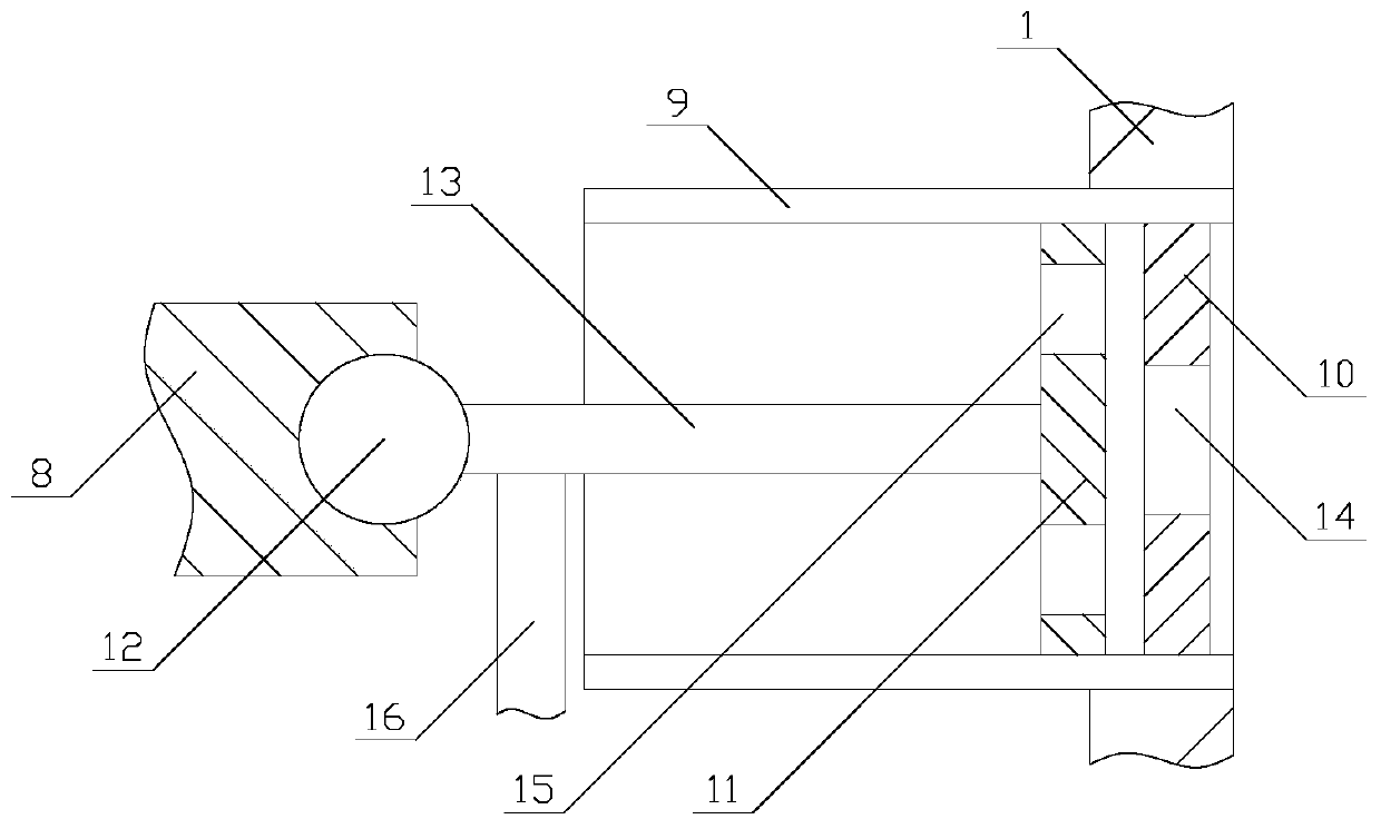 Stirring device with good heat preservation effect for producing hydroxyapatite ceramic