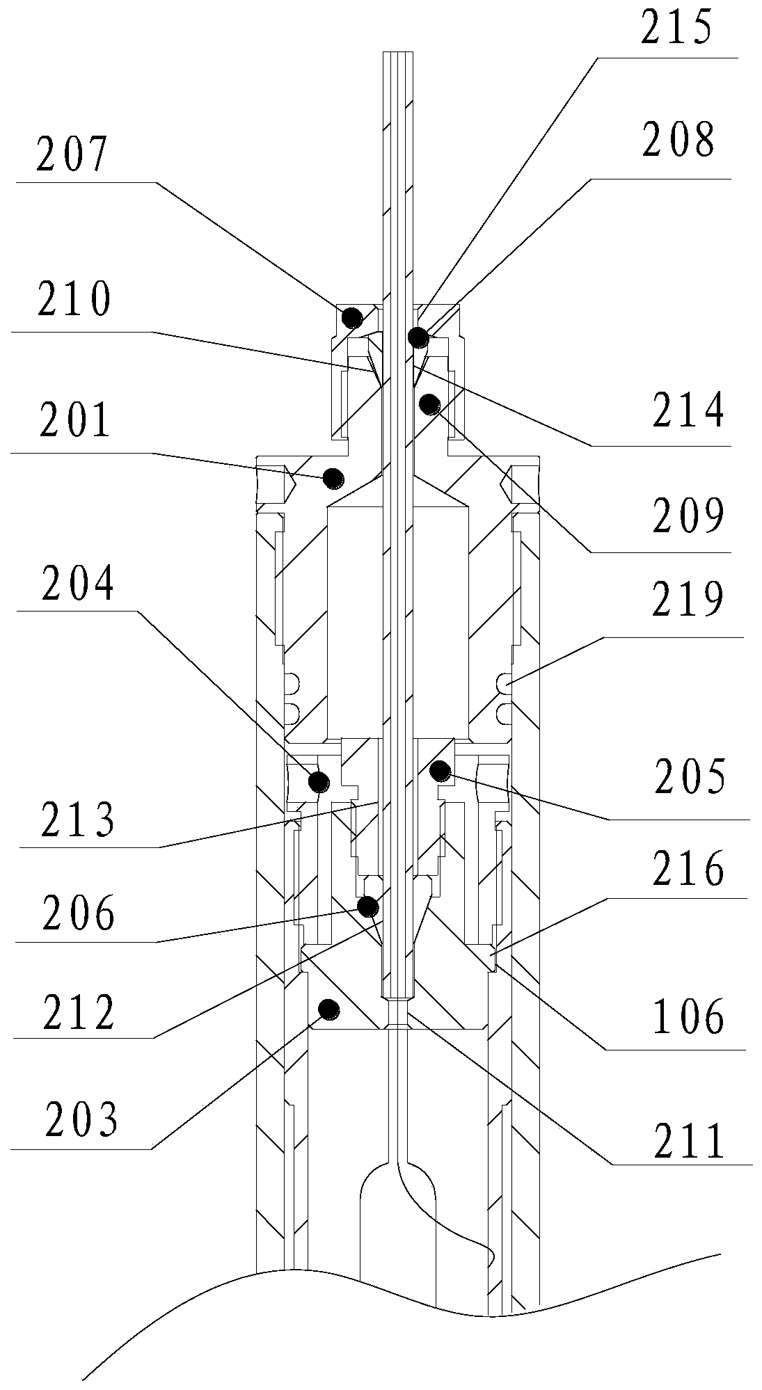 An optical cable connection device