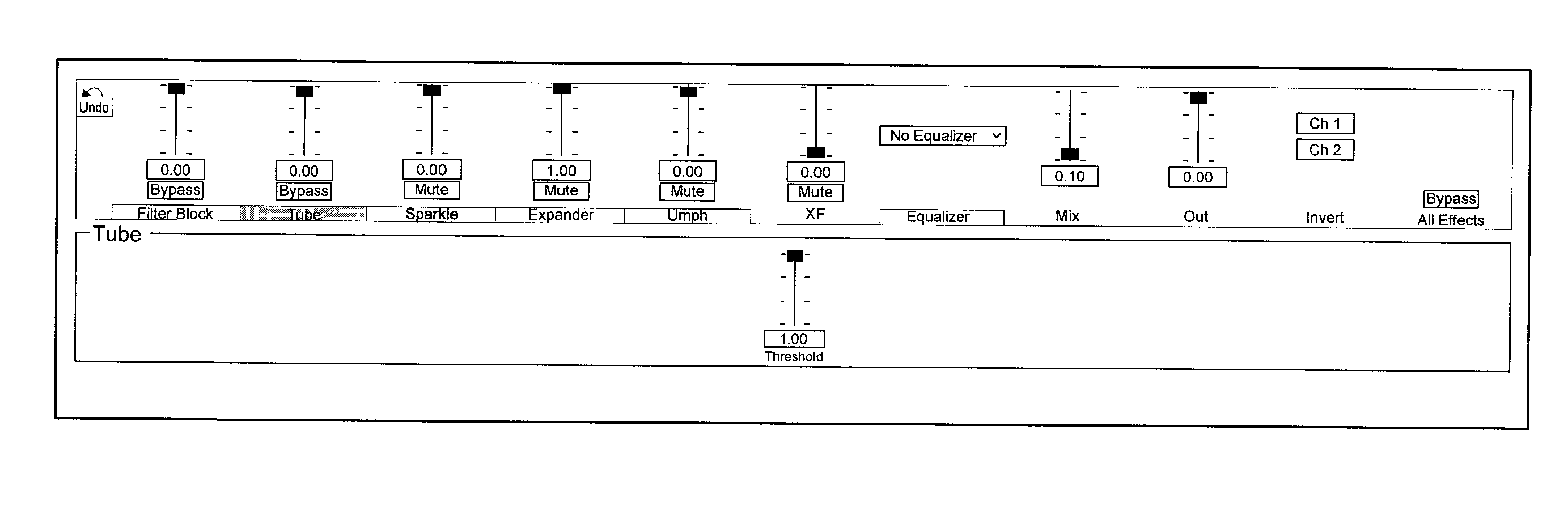 Audio processing application for windows