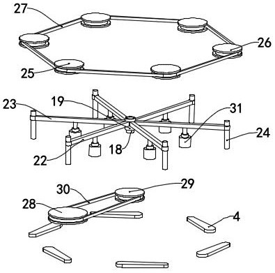 Photosynthesis system applied to agricultural greenhouse planting