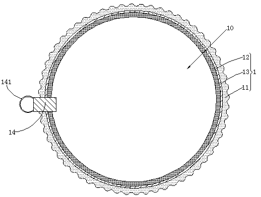 Aircraft cabin plugging ball