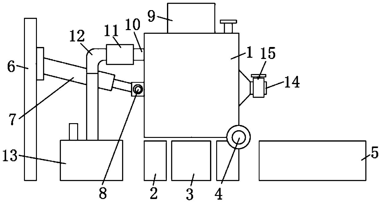 Device for decocting and preparing plaster