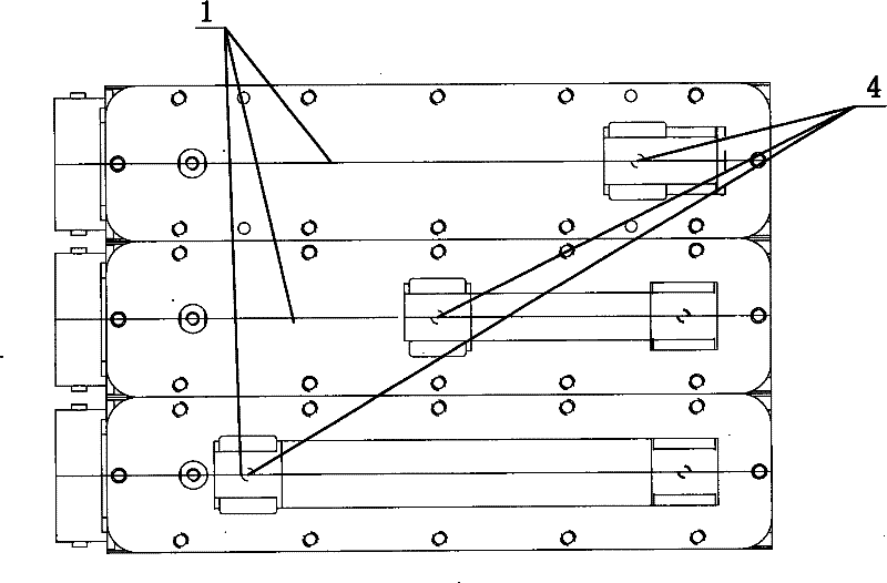 Epoxy-pouring full-insulation solid isolating switch