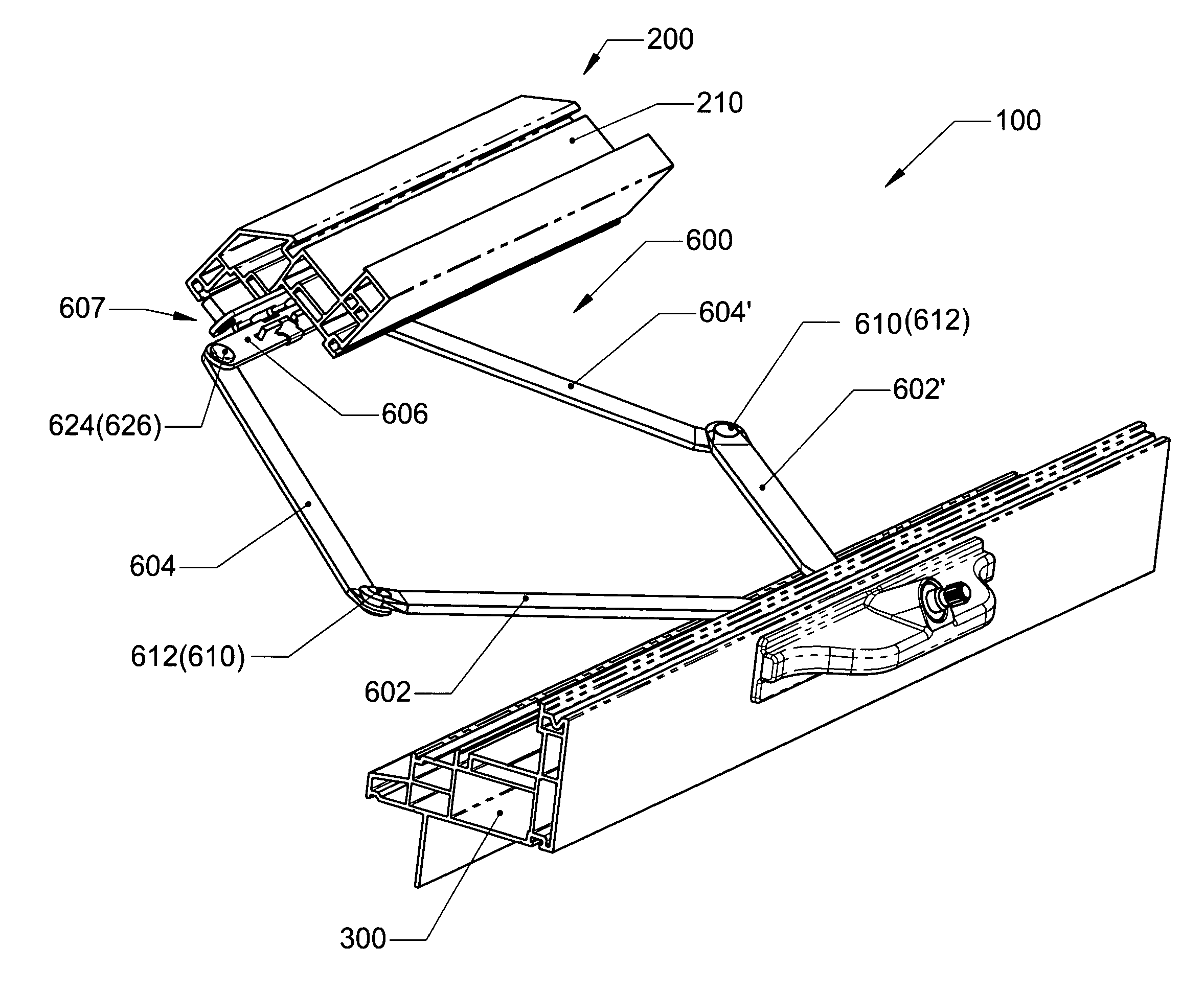 Operator for casement type window