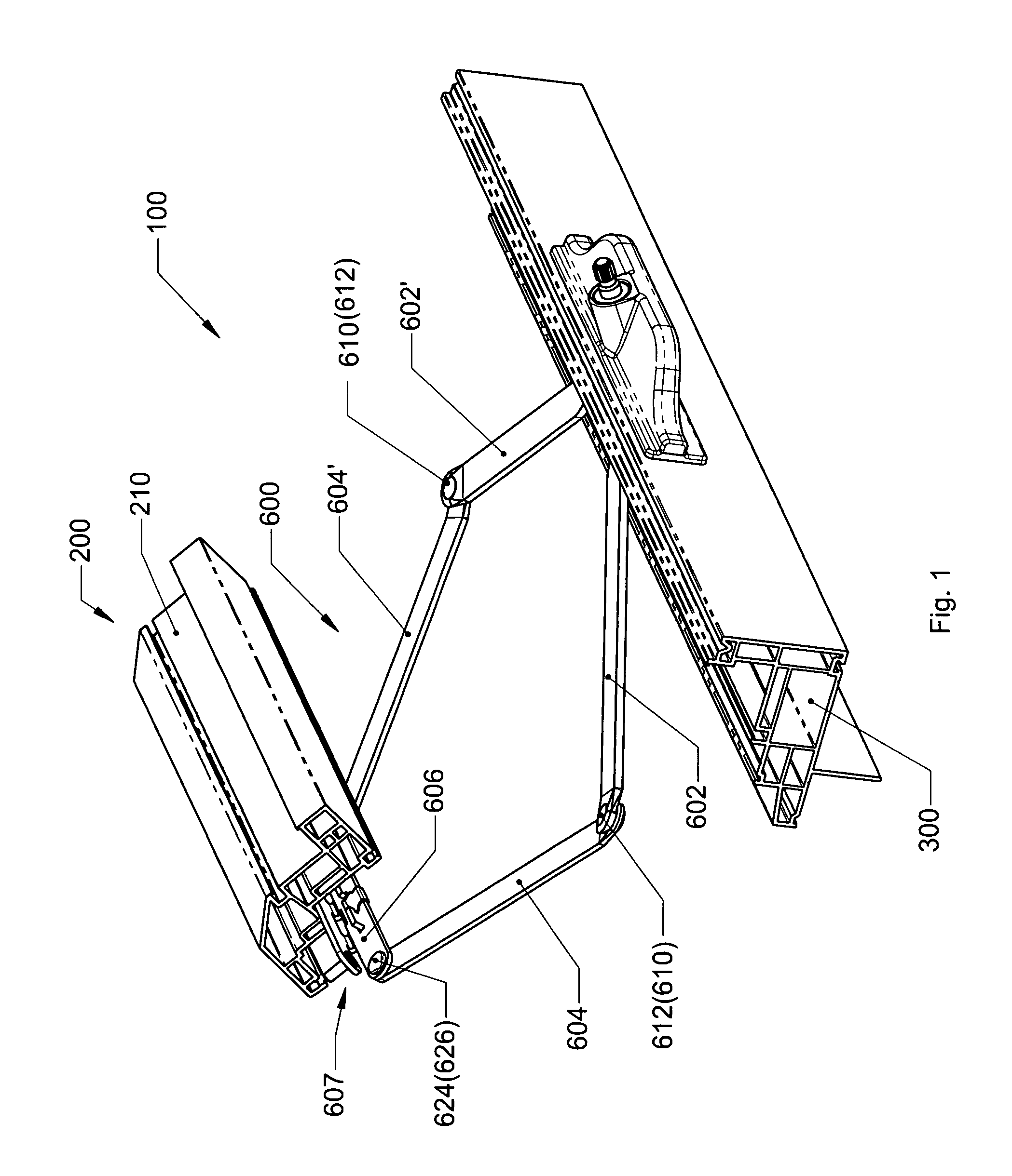 Operator for casement type window